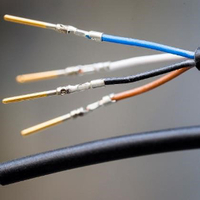 Os conjuntos de cabos do sensor de equipamentos portáteis contêm núcleos de cabos de alta qualidade